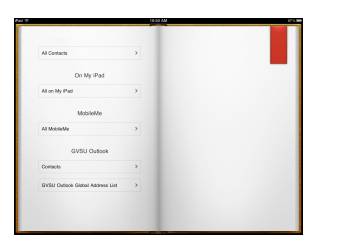 The result of keeping all contacts is illustrated on the grouping of the address books (right).